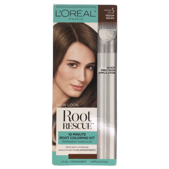 🆕 L'Oreal Root Rescue Medium Brown (5) ORIGINAL FORMULA - Picture 5 of 5